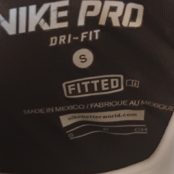 Nike Women's Black Tee with Yellow Accents - Picture 2 of 2